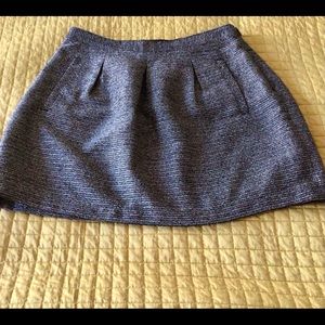 Mini Skirt with metallic threads - Size 8